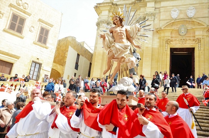 Easter weekend in Gozo comes to a close on art, faith and tradition